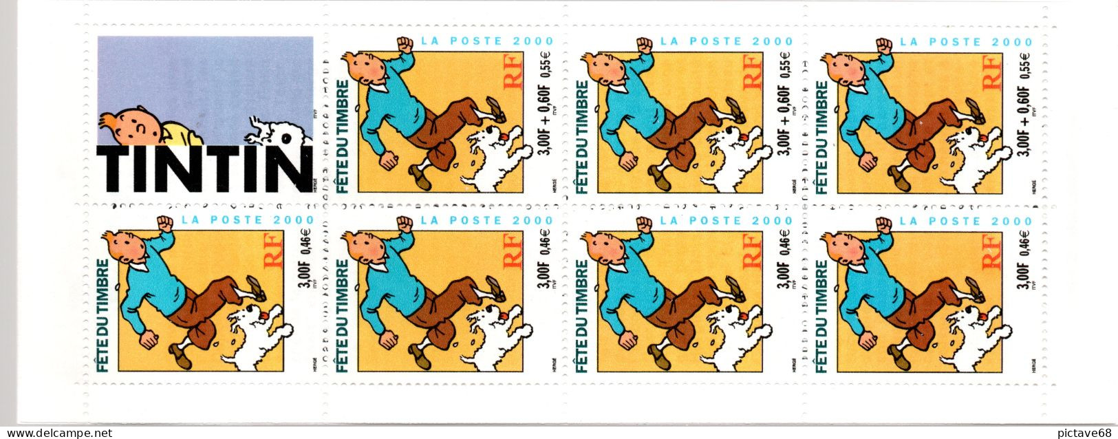 FRANCE / CARNET JT N° BC3305 TINTIN NEUF - Tag Der Briefmarke