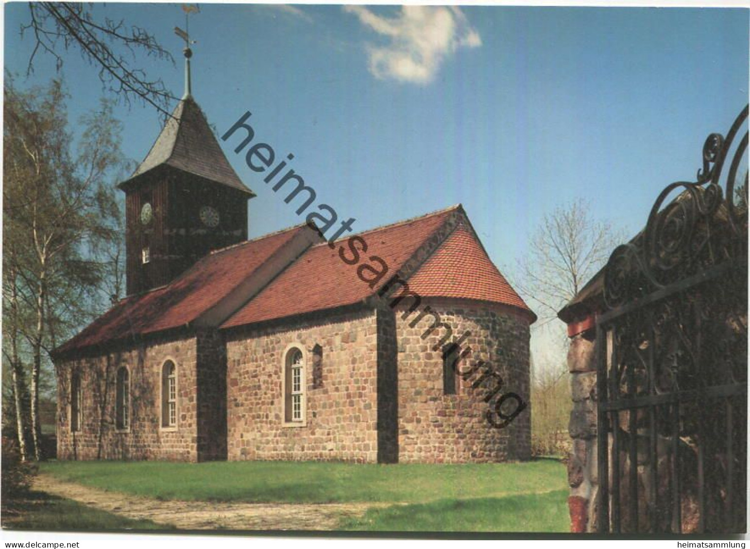 Berlin - Dorfkirche Lankwitz- AK Grossformat - Verlag Andreas Kirsch Berlin - Lankwitz