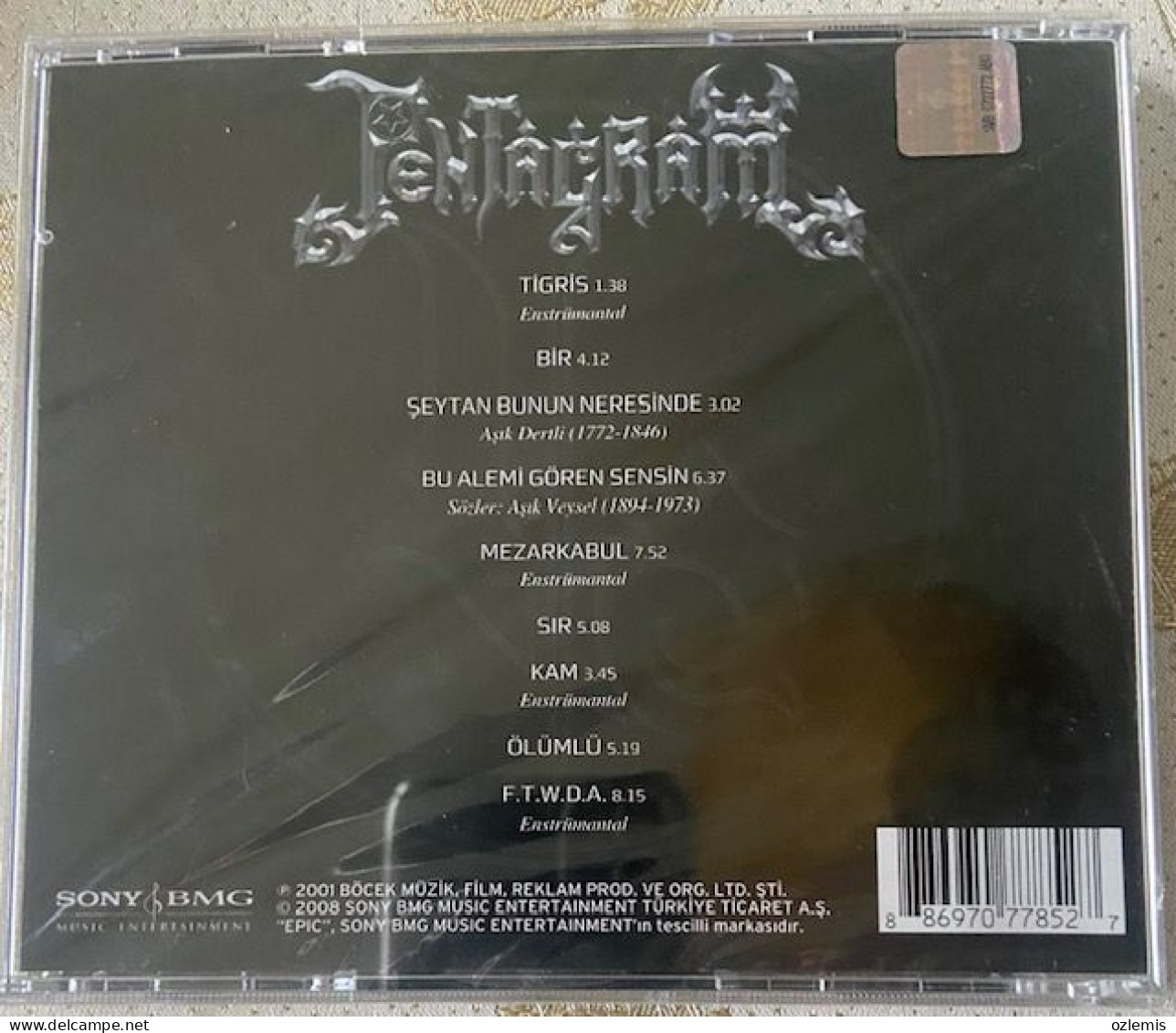 PENTAGRAM ,TIGRIS,CD,NEW - Wereldmuziek