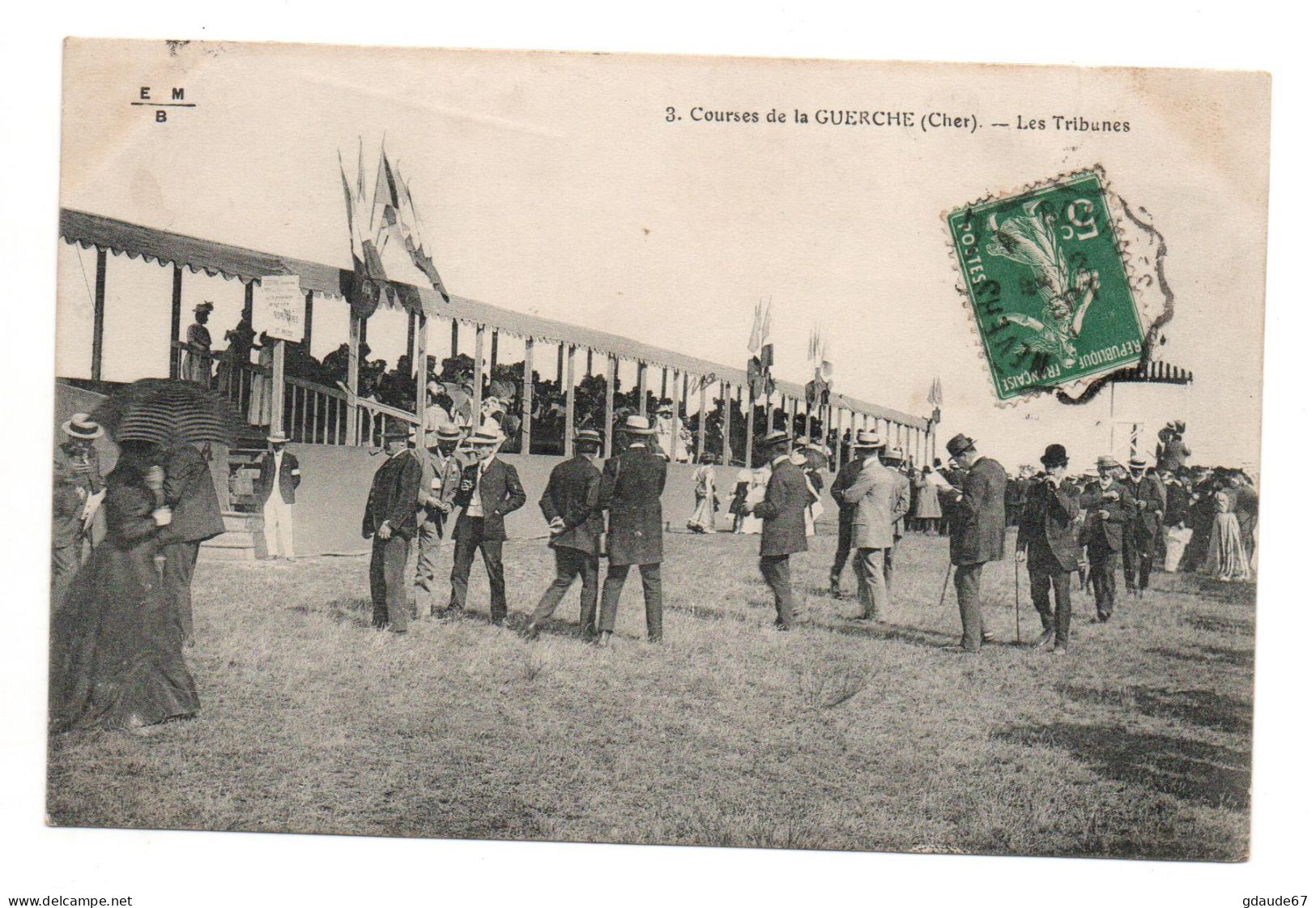 COURSES De LA GUERCHE (18) - LES TRIBUNES - EQUITATION / HIPPISME - La Guerche Sur L'Aubois