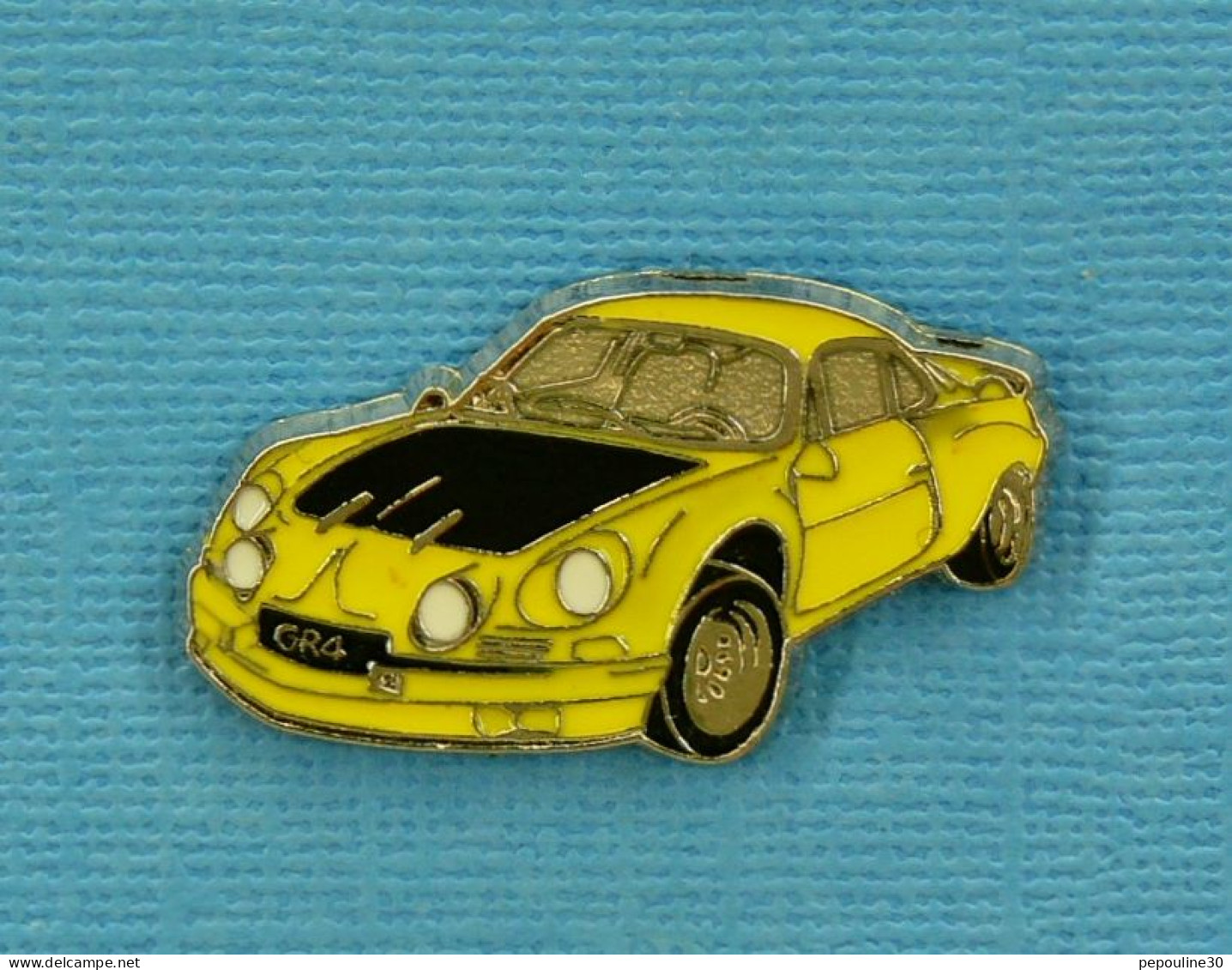 1 PIN'S //  ** RALLYE GR4 / RENAULT ALPINE A110 " BERLINETTE " ** - Rallye