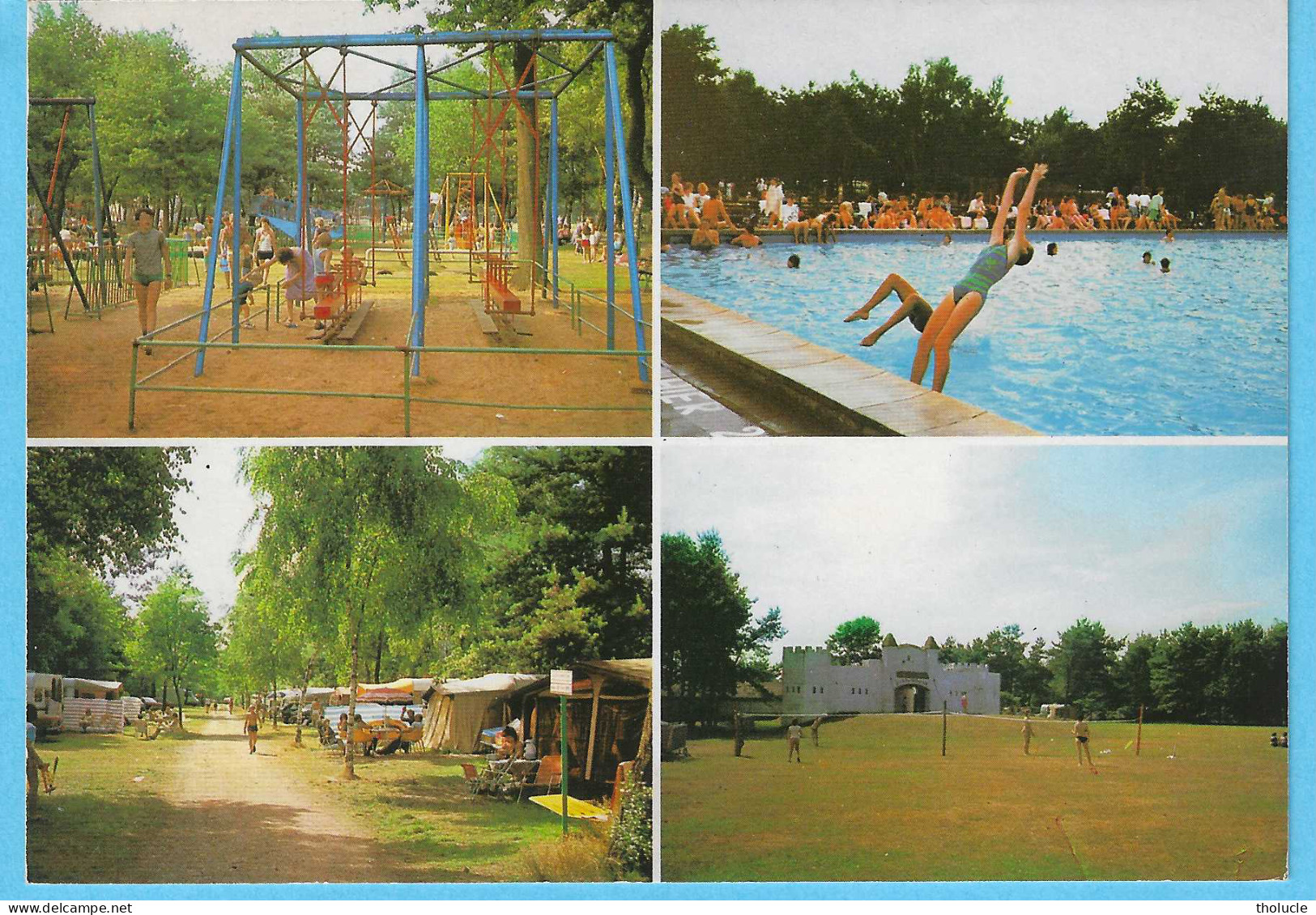 Jeugdparadijs-Opglabbeek-Limburg-+/-1980- Camping-Recreatiecentrum-Speeltuin-Zwembad-Tennis-Volley-Minigolf... - Opglabbeek