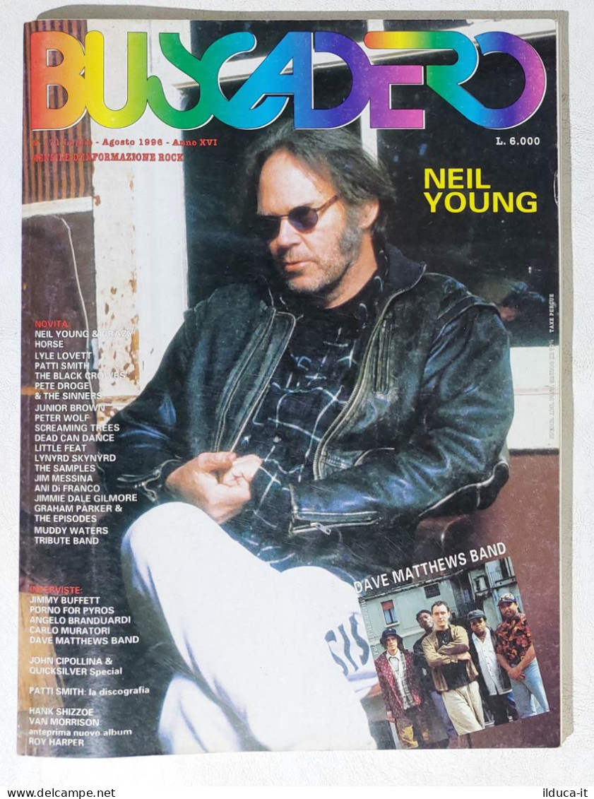 19293 BUSCADERO 171 1996 - Neil Young & Crazy Horse, Patti Smith, Linyrd Skynyrd - Music