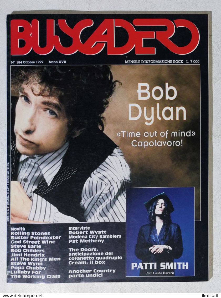 19301 BUSCADERO 184 1997 - Bob Dylan, Patti Smith, Rolling Stones, Jimi Hendrix - Musique