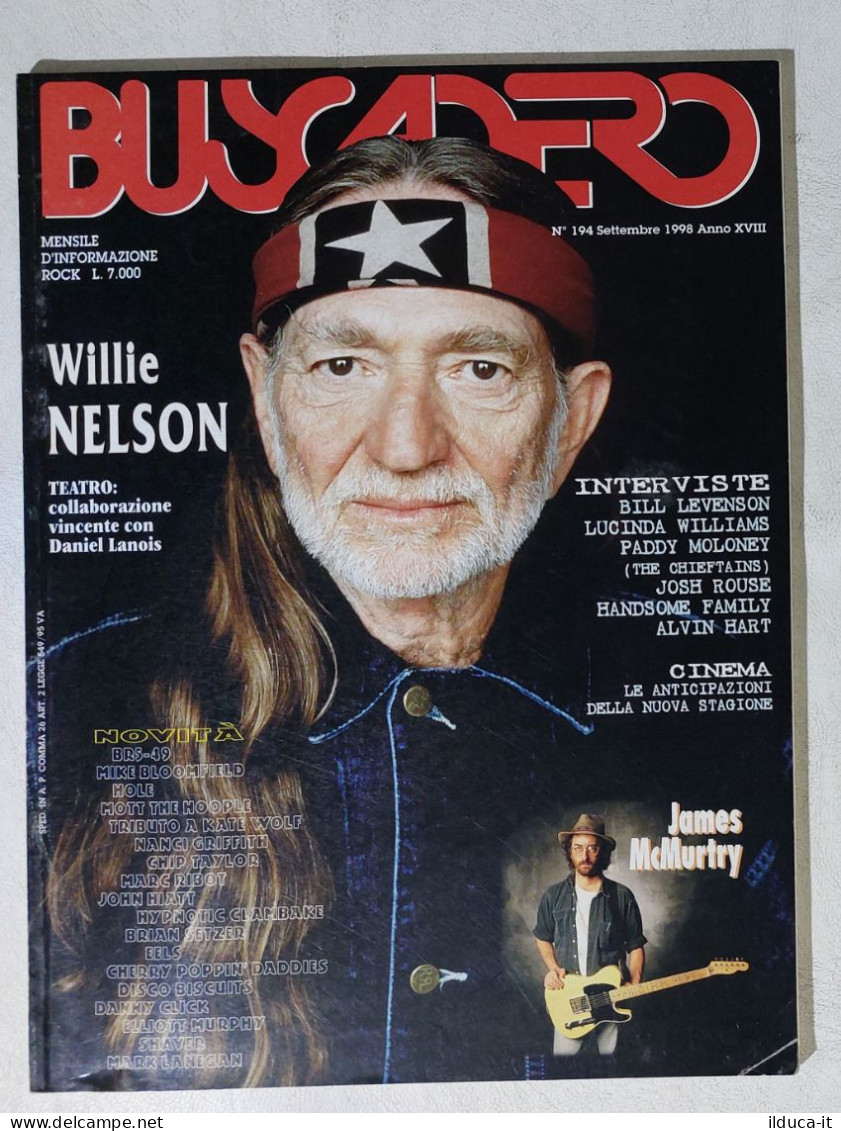 19306 BUSCADERO 194 1998 - Willie Nelson, Bill Levenson, Paddy Moloney - Music