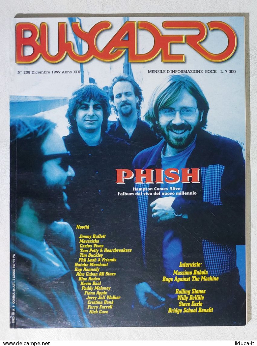 19319 BUSCADERO 208 1999 - Phish, Jimmy Buffett, Mavericks, Kevin Deal - Musique