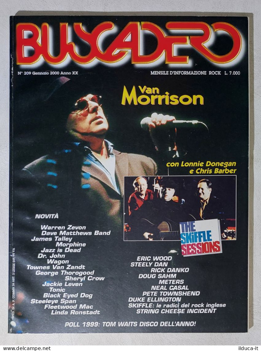 19321 BUSCADERO 209 2000 - Van Morrison, Lonni EDonegan E Chris Barber - Musique