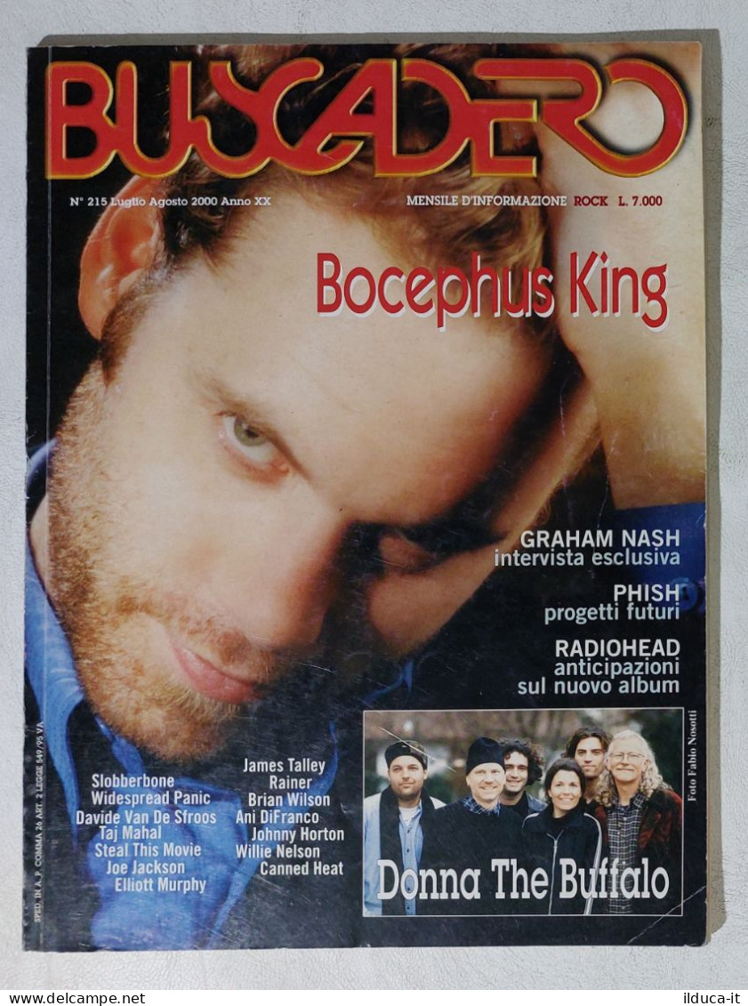 19326 BUSCADERO 215 2000 - Bocephus King, Graham Nash, Phish, Radiohead - Music