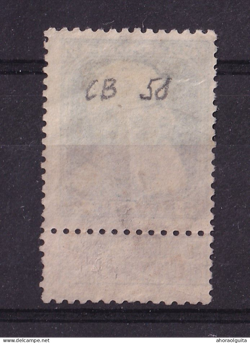 DDEE 336 -  TP Grosse Barbe Cachet AMBULANT BRUXELLES - TOURNAI 2 En 1909 - COBA 50 EUR - Ambulants
