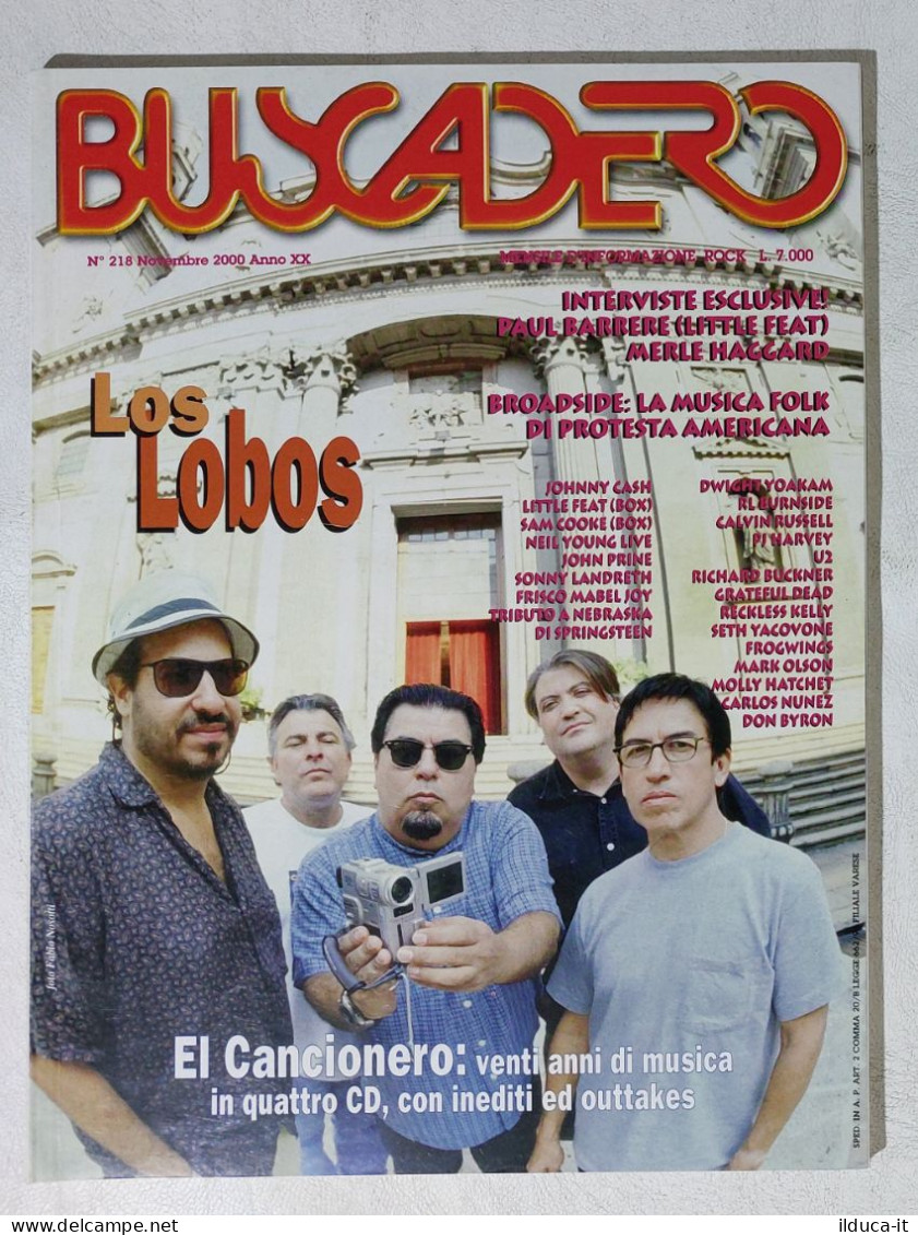 19331 BUSCADERO 218 2000 - Los Lobos, Paul Barriere (Little Feat), Neil Young - Musica