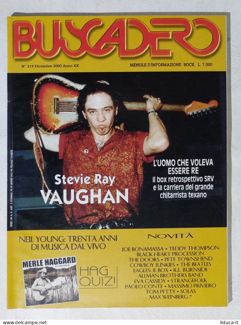 19333 BUSCADERO 219 2000 - Steve Ray Vaughan, Neil Young, Joe Bonamassa - Music