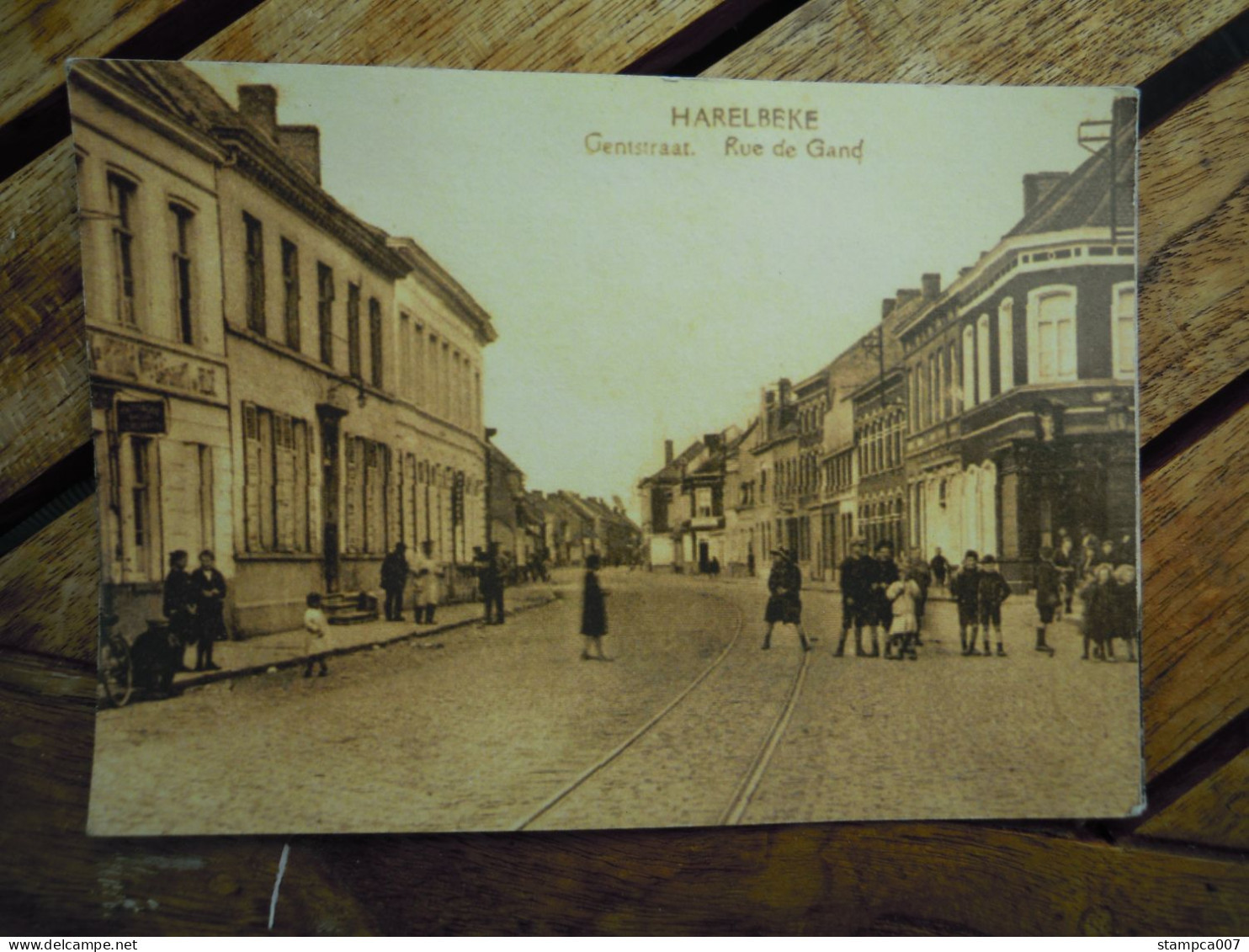 Replica - Harelbeke  Gentstraat Tramspoor - Harelbeke