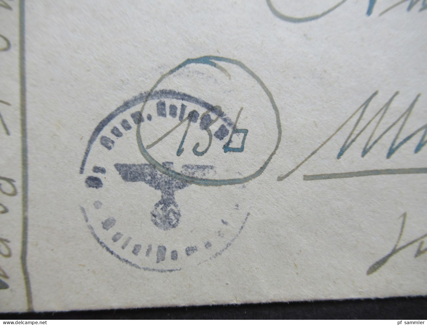 Böhmen Und Mähren / 3.Reich Feldpost 2.WK 1944 Stempel Feldpost Und Frankenstadt / Frenstat Pod Rad... Nach München - Lettres & Documents