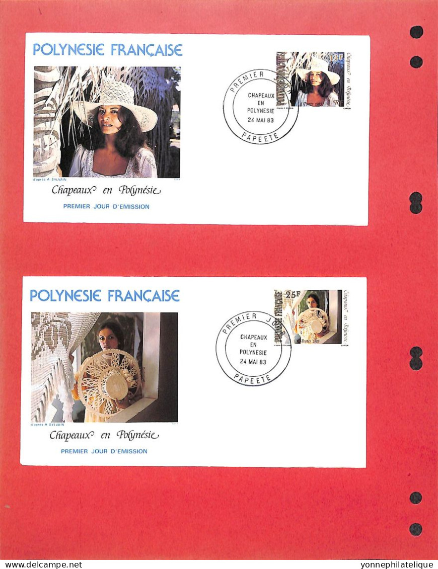 POLYNESIE FRANCAISE - SUPERBE Collection Neufs et oblitérés sur charnieres   - états :voir tous les scans-