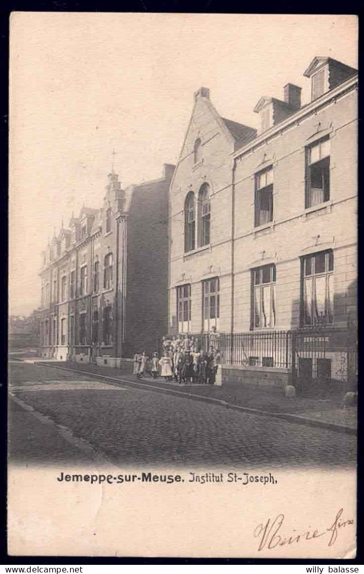 +++ CPA - JEMEPPE SUR MEUSE - Institut St Joseph - Carte Animée  // - Seraing