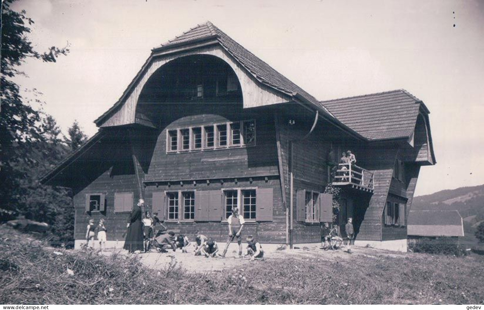 La Roche, Chalet St Laurent La Biéla Sur La Roche, Colonie De Vacance D'Estavayer (1939) - La Roche