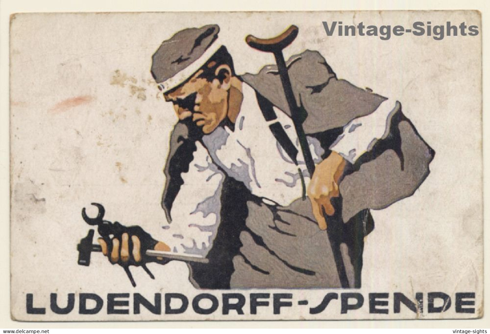 Ludwig Hohlwein: Ludendorff Spende / Veteran (Vintage PC 1910s) - Hohlwein, Ludwig