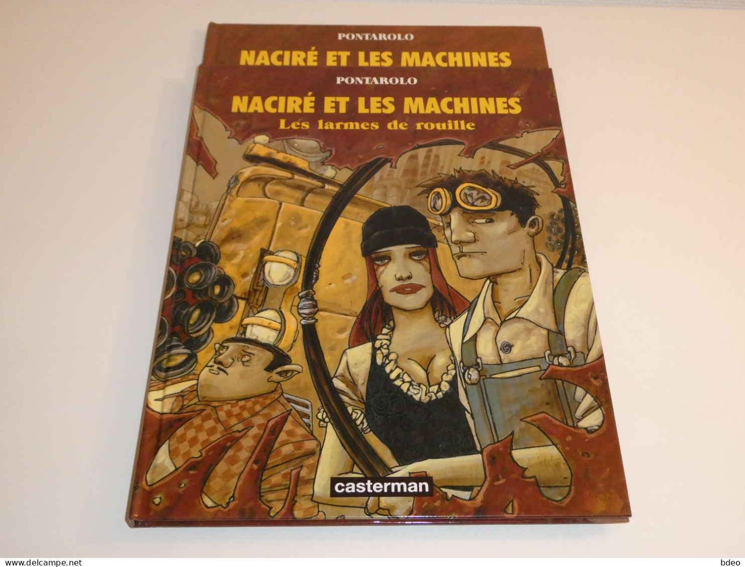 LOT EO NACIRE ET LES MACHINES TOMES 1/2 / TTBE - Paquete De Libros