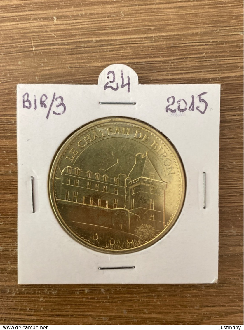 Monnaie De Paris Jeton Touristique - 24 - Biron - Château De Biron - 2015 - 2015