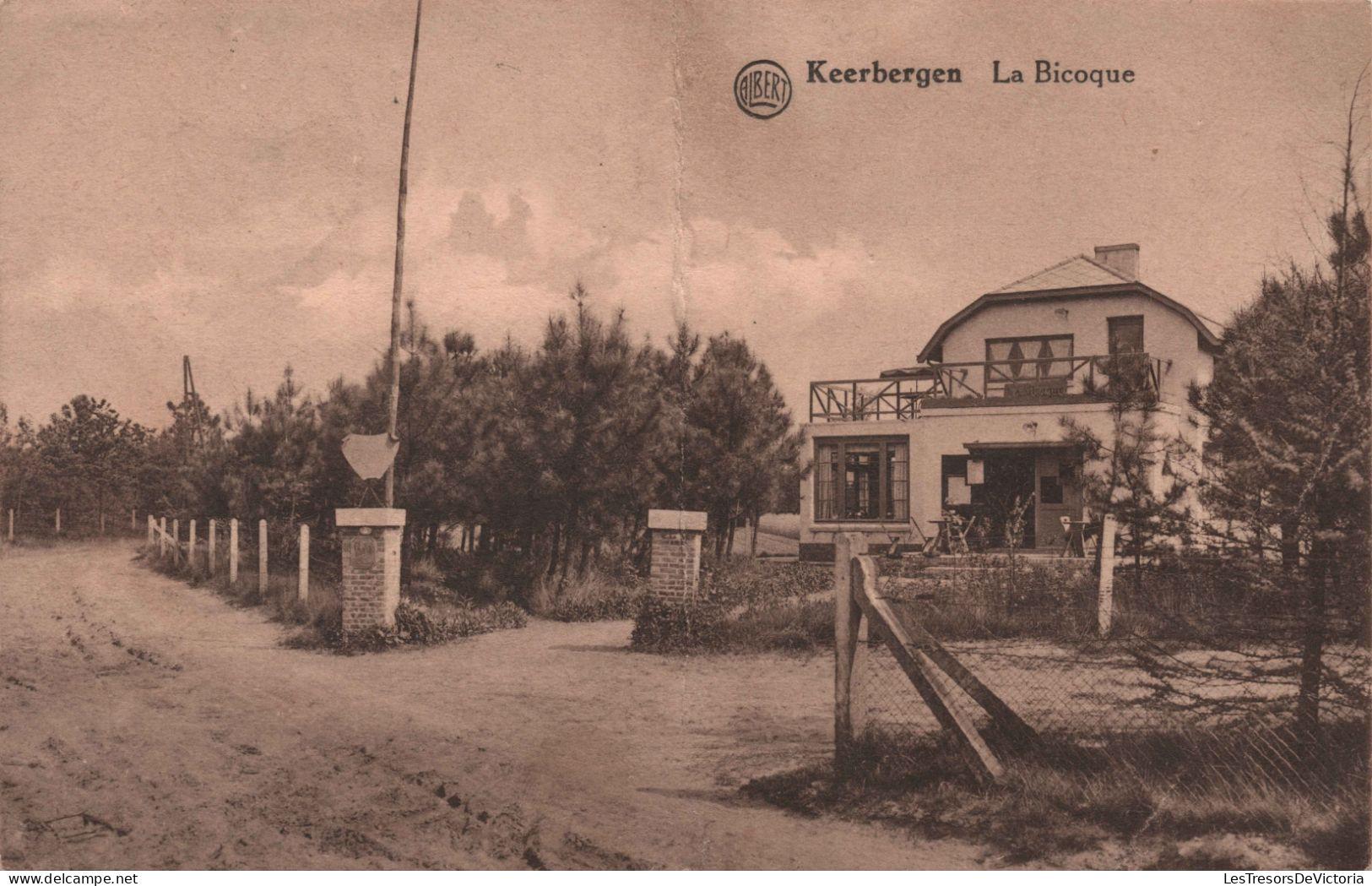 BELGIQUE - Keerbergen - La Bicoque - Griffe Keerbergen - Carte Postale Ancienne - Andere & Zonder Classificatie