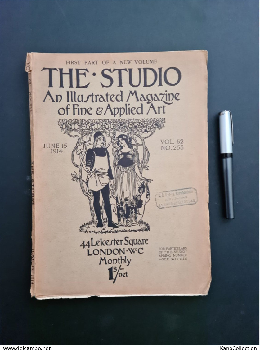 The Studio - An Illustrated Magazine Of Fine & Applied Art, JUNE 15, 1914, Vol. 62, No. 255, Alters- Und Gebrauchsspuren - Schone Kunsten