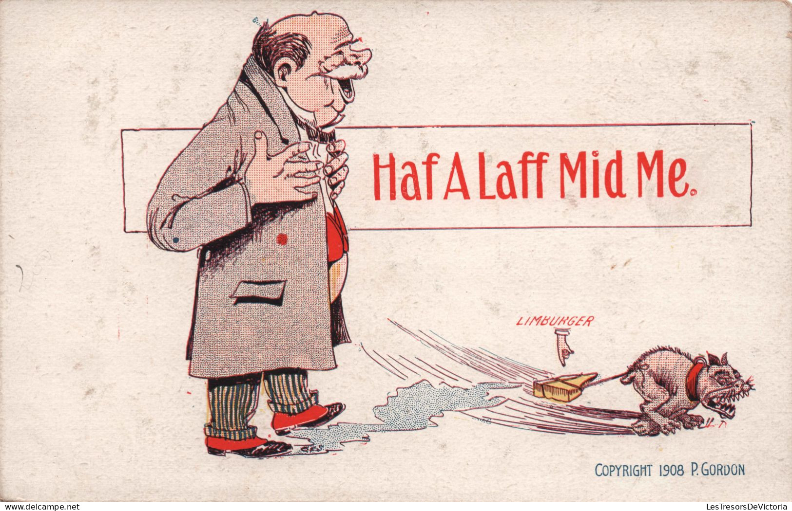 Humour - Illustration  - Haf A Laff Mid Me - Carte Postale Ancienne - Humour