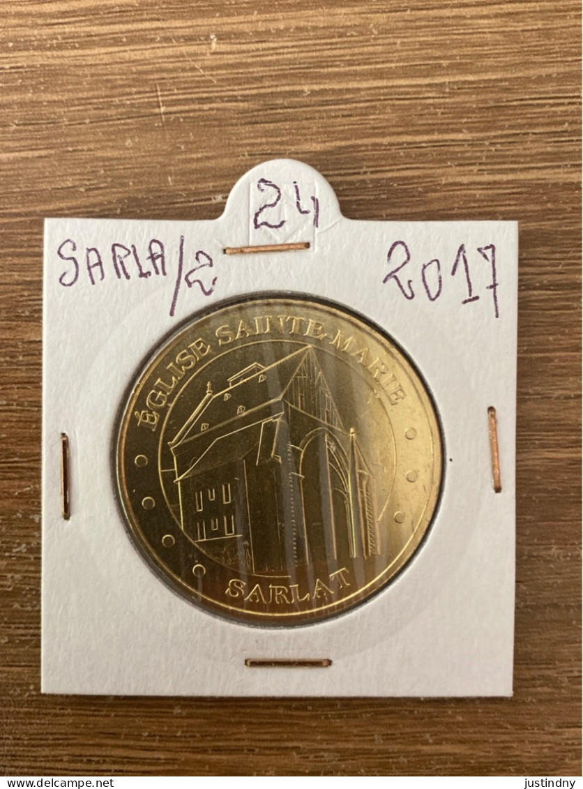 Monnaie De Paris Jeton Touristique - 24 - Sarlat - Église Sainte Marie - 2017 - 2017