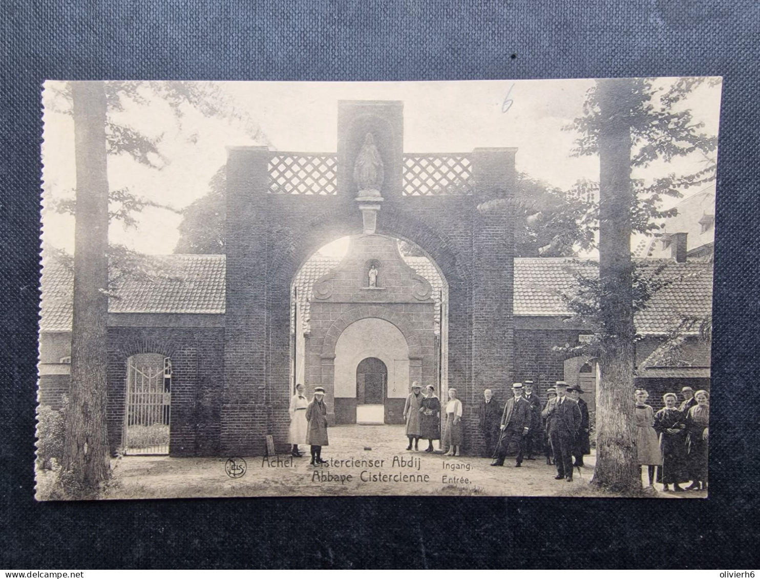 CP BELGIQUE BELGÏE (V2214) ACHEL (2 Vues) Abbaye Cistercienne Entrée Ingang - Hamont-Achel