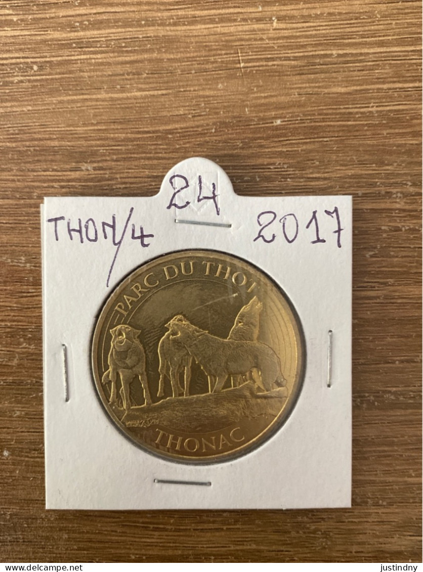 Monnaie De Paris Jeton Touristique - 24 - Thonac - Parc Du Thot - 2017 - 2017