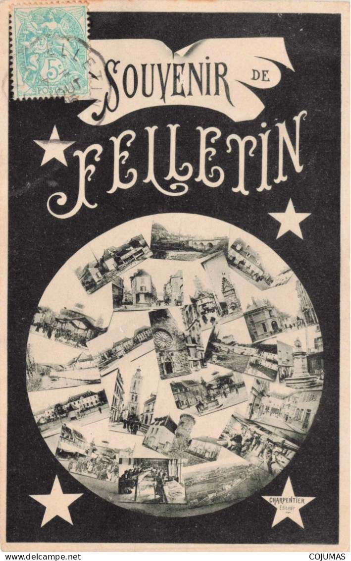 23 - FELLETIN - S16736 - Souvenir - Divers Aspects De La Ville - L23 - Felletin