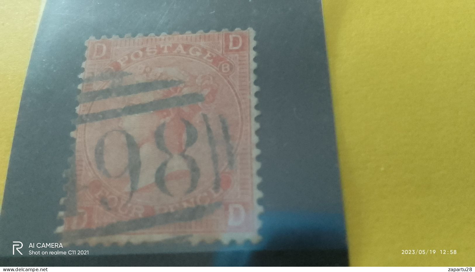 İNGİLTERE- 1865-              4P          VİCTORIA        USED - Used Stamps