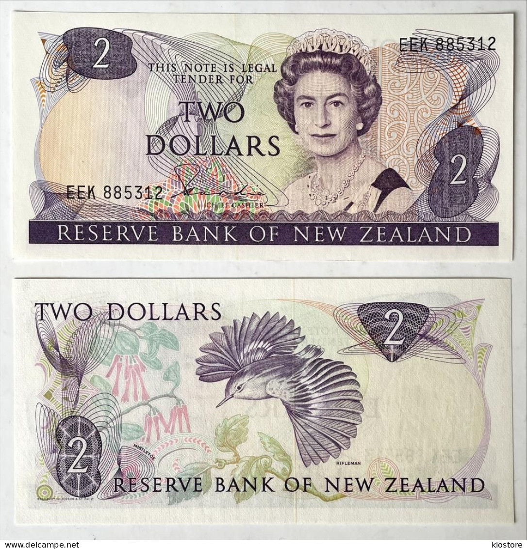 New Zealand 2 Dollars 1981 P170a UNC - Nuova Zelanda