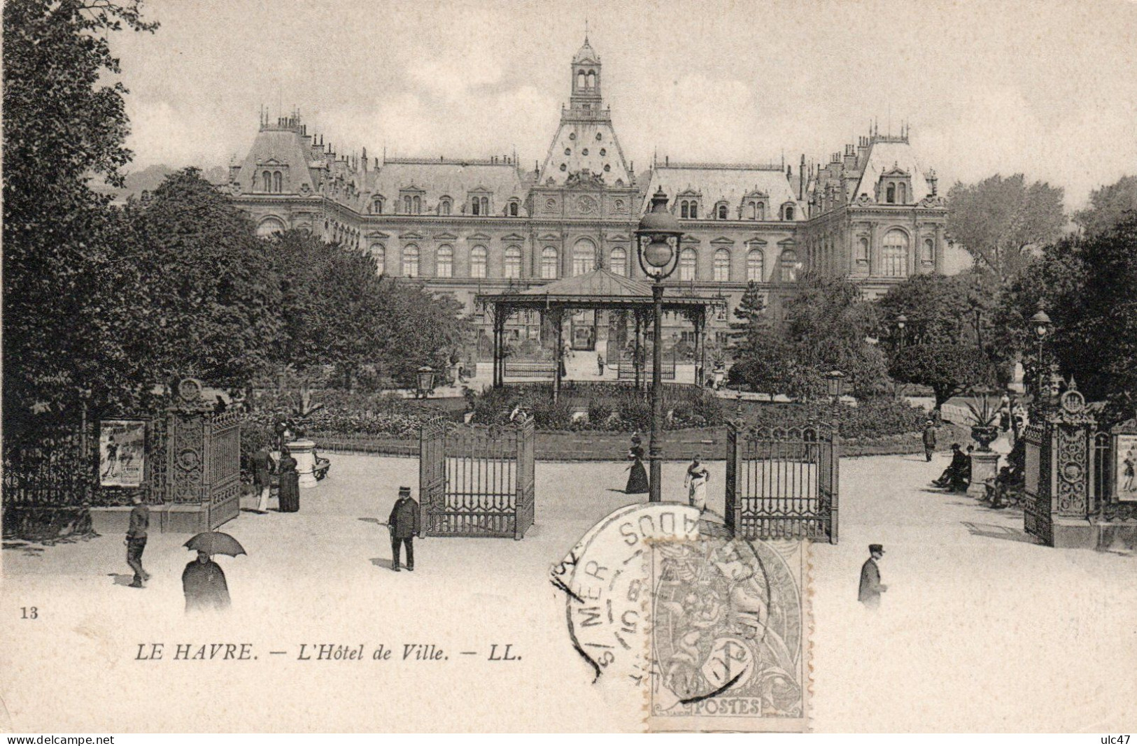 - 76 - LE HAVRE. - L'Hôtel De Ville. - - Square Saint-Roch