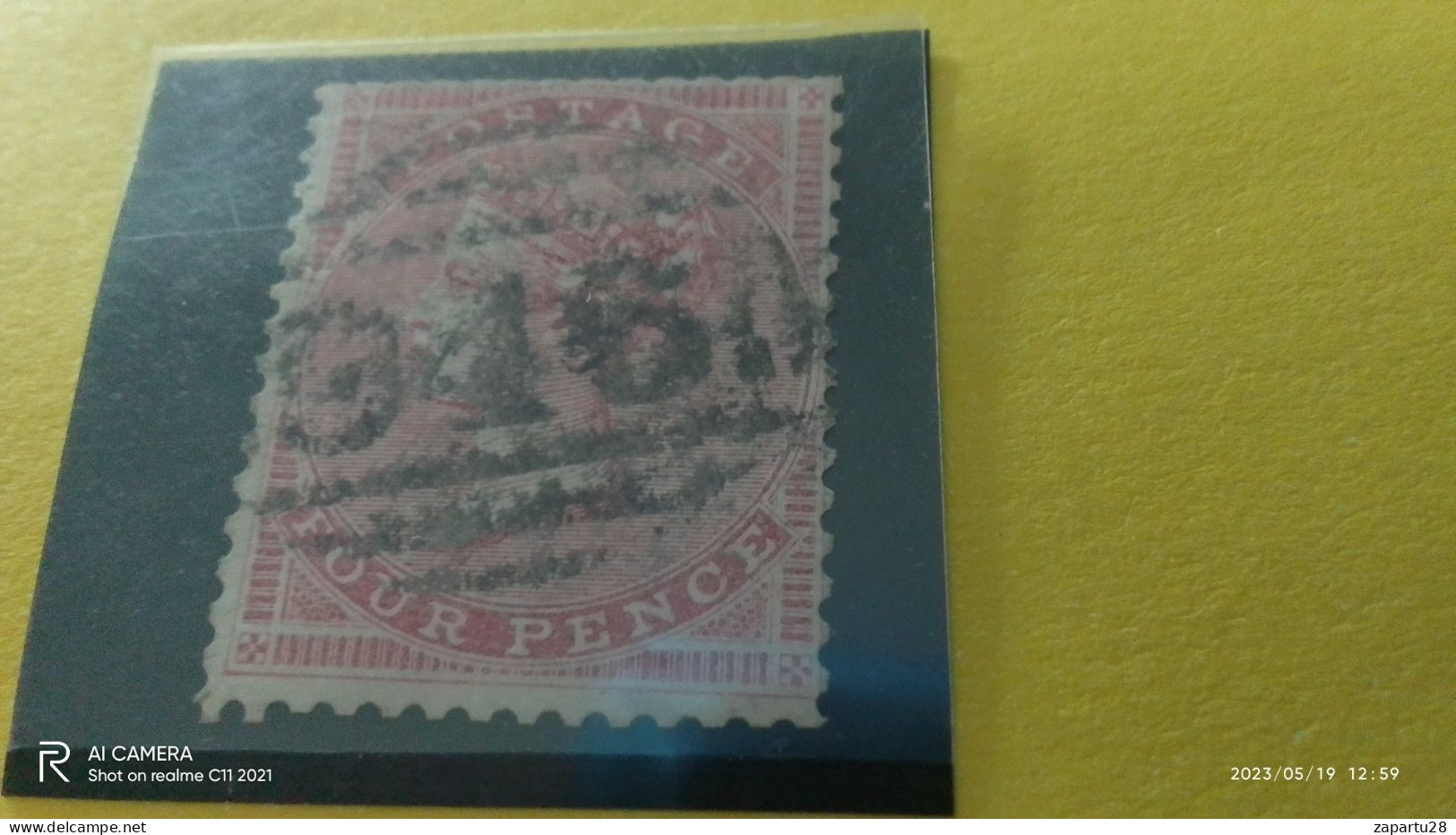 İNGİLTERE- 1855- 57             4P          VİCTORIA        USED - Used Stamps