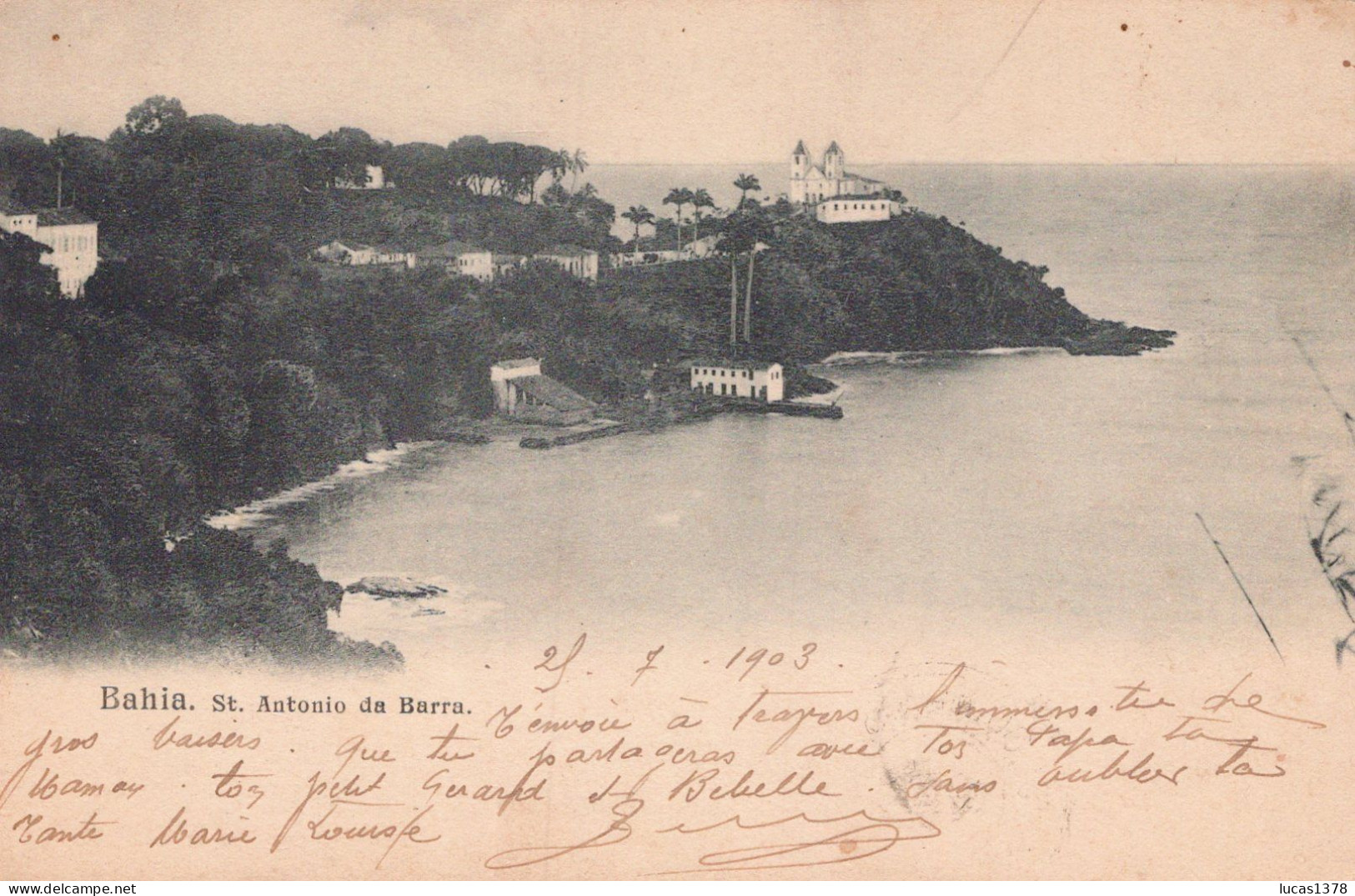 BAHIA / ST ANTONIO DA BARRA / PRECURSEUR / 1903 - Salvador De Bahia