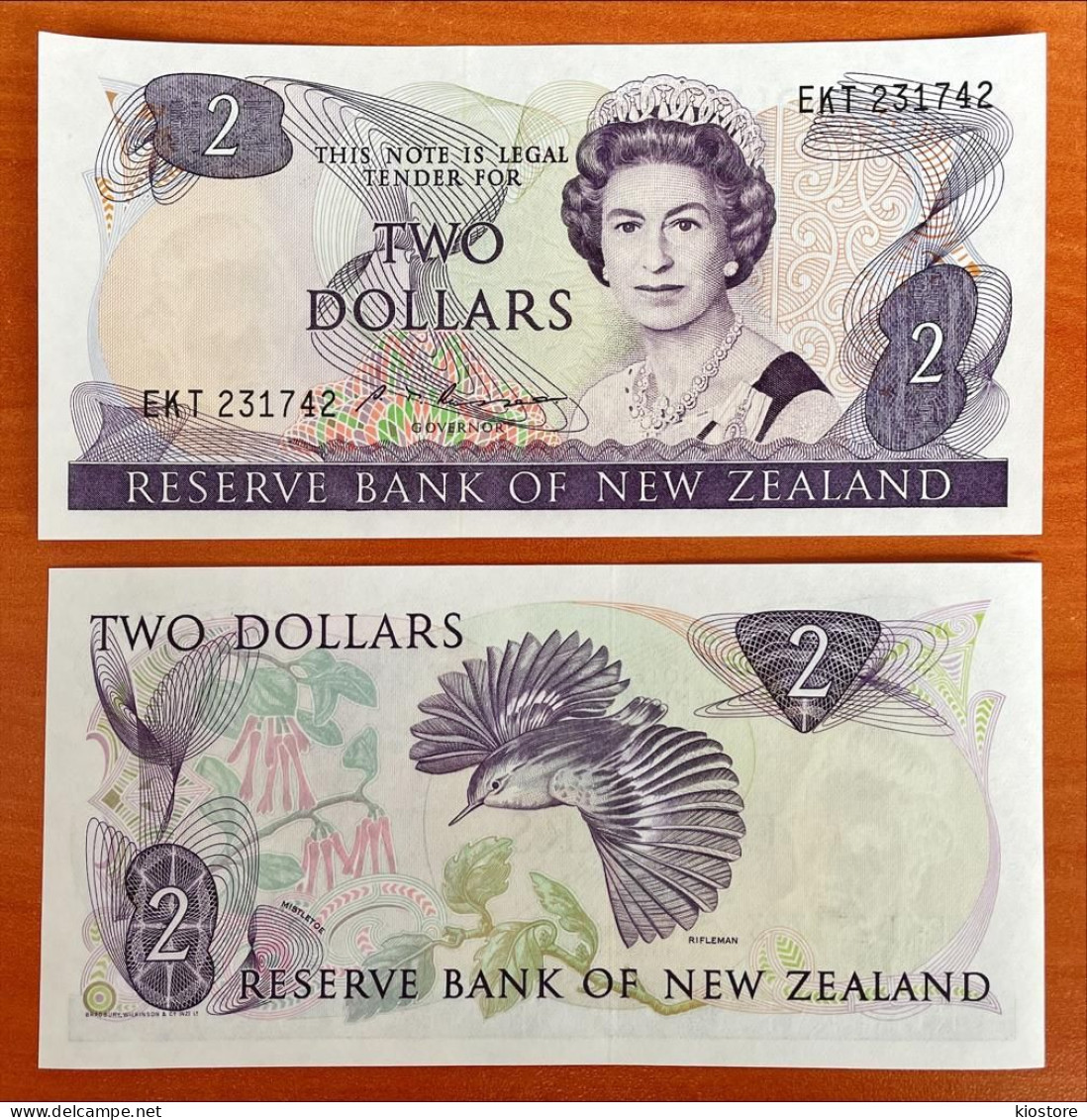 New Zealand 2 Dollars 1985 P170b UNC - New Zealand