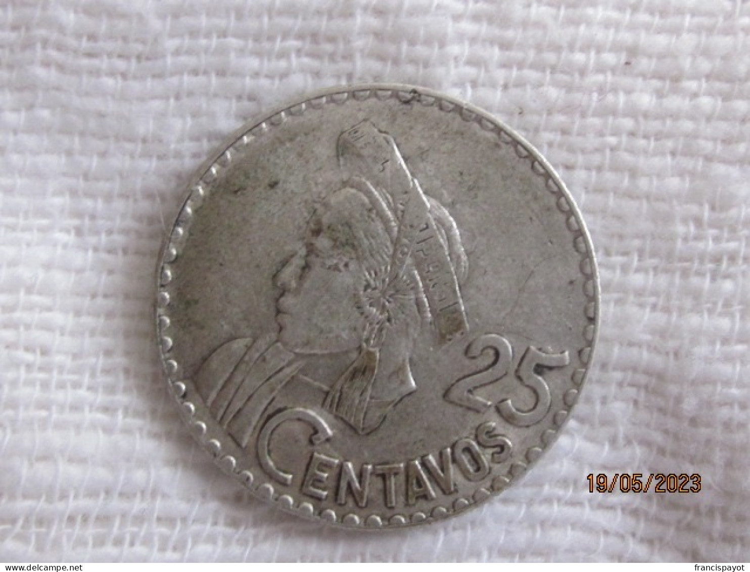 Guatemala: 25 Centavos 1963 - Guatemala