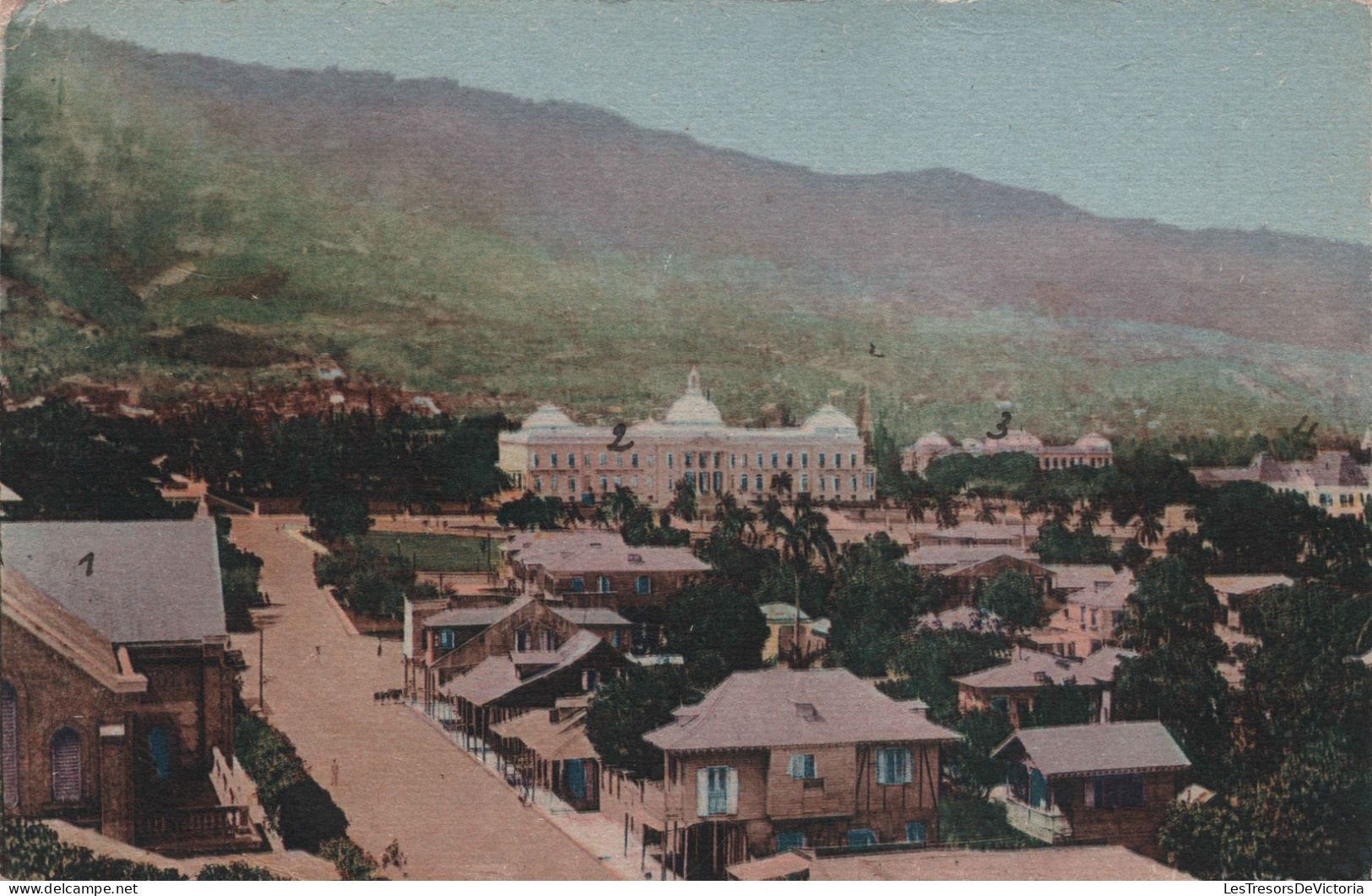 Antilles - Haiti - Port Au Prince - Panorama  - Carte Postale Ancienne - Haïti