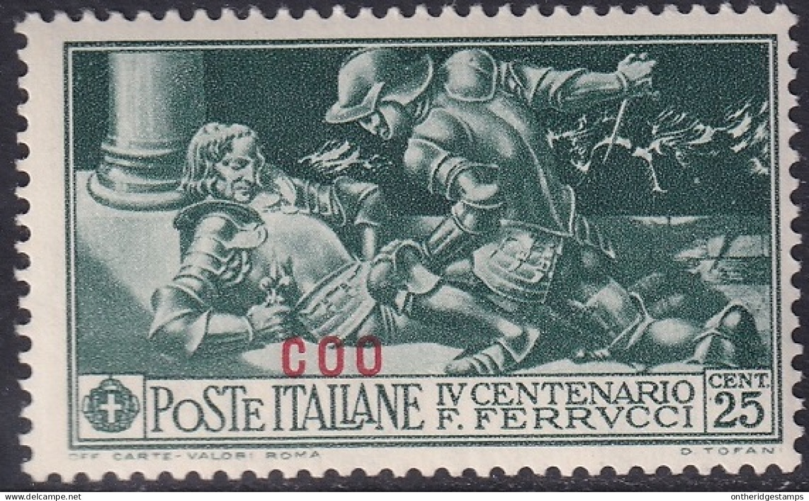 Italy Aegean Coo 1930 Sc 13 Egeo Sa 13 MNH** - Egée (Coo)