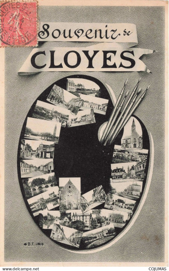 28 - CLOYES - S16759 - Souvenir - Divers Aspects De La Ville - L23 - Cloyes-sur-le-Loir