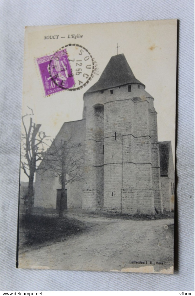 Soucy, L'église, Yonne 89 - Soucy