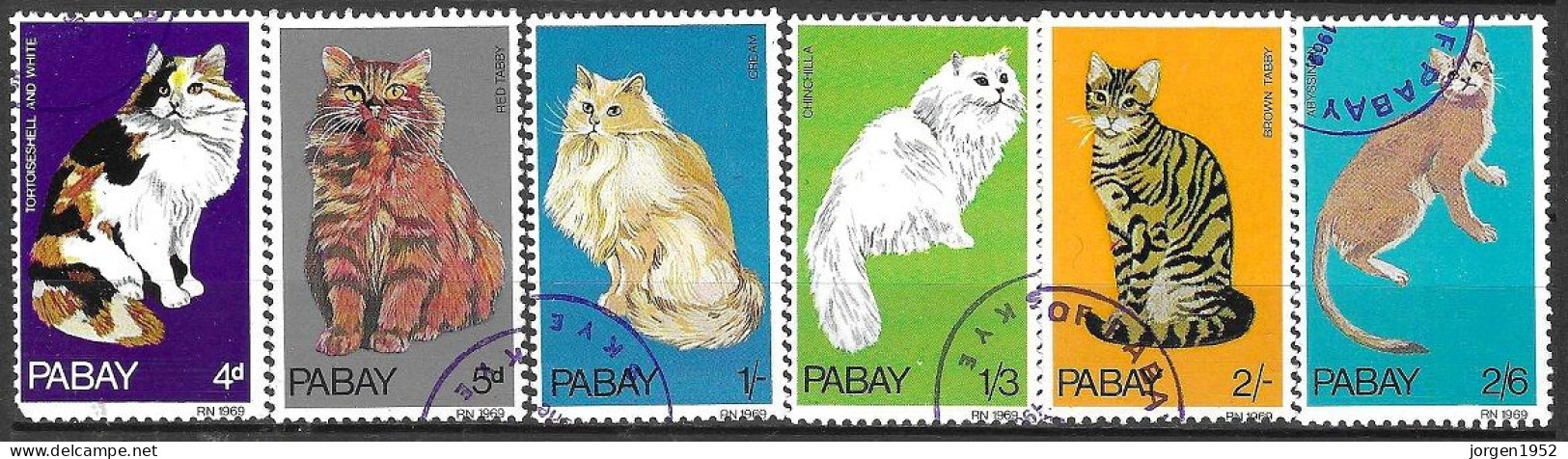 GREAT BRITAIN # SCOTLAND PABAY FROM 1969 STANLEY GIBBONS 001/006 - Cinderellas