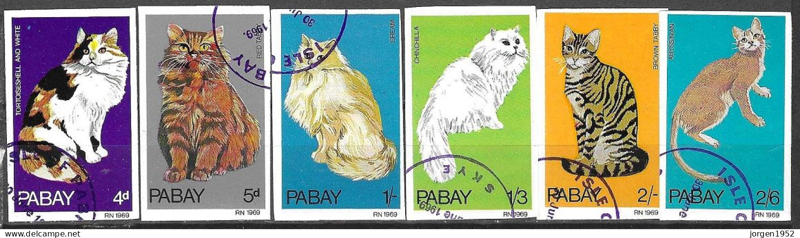 GREAT BRITAIN # SCOTLAND PABAY FROM 1969 STANLEY GIBBONS 01/01 - 01/06 - Cinderellas