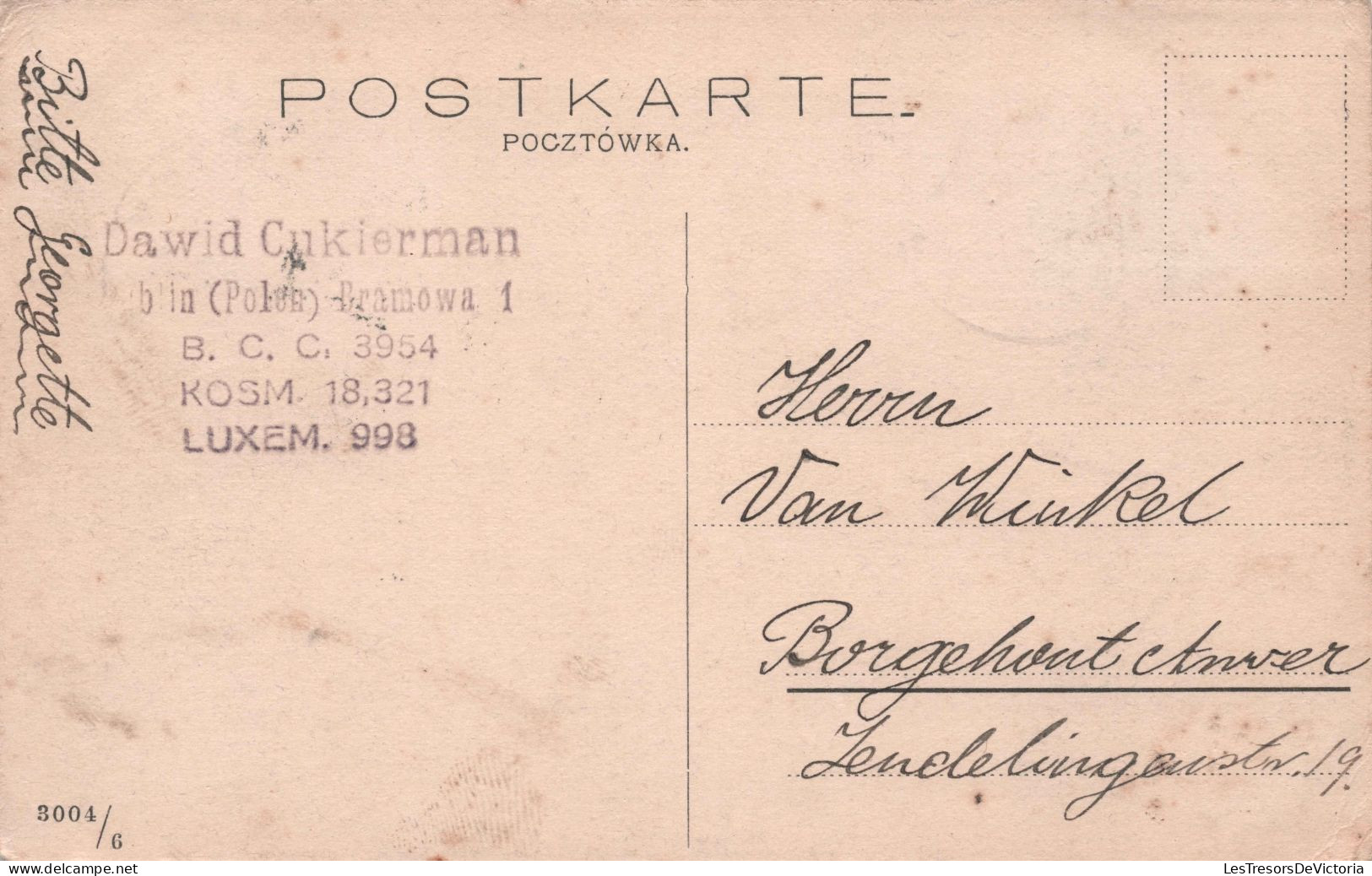POLOGNE - Plac Wareeki - Carte Postale Ancienne - Pologne