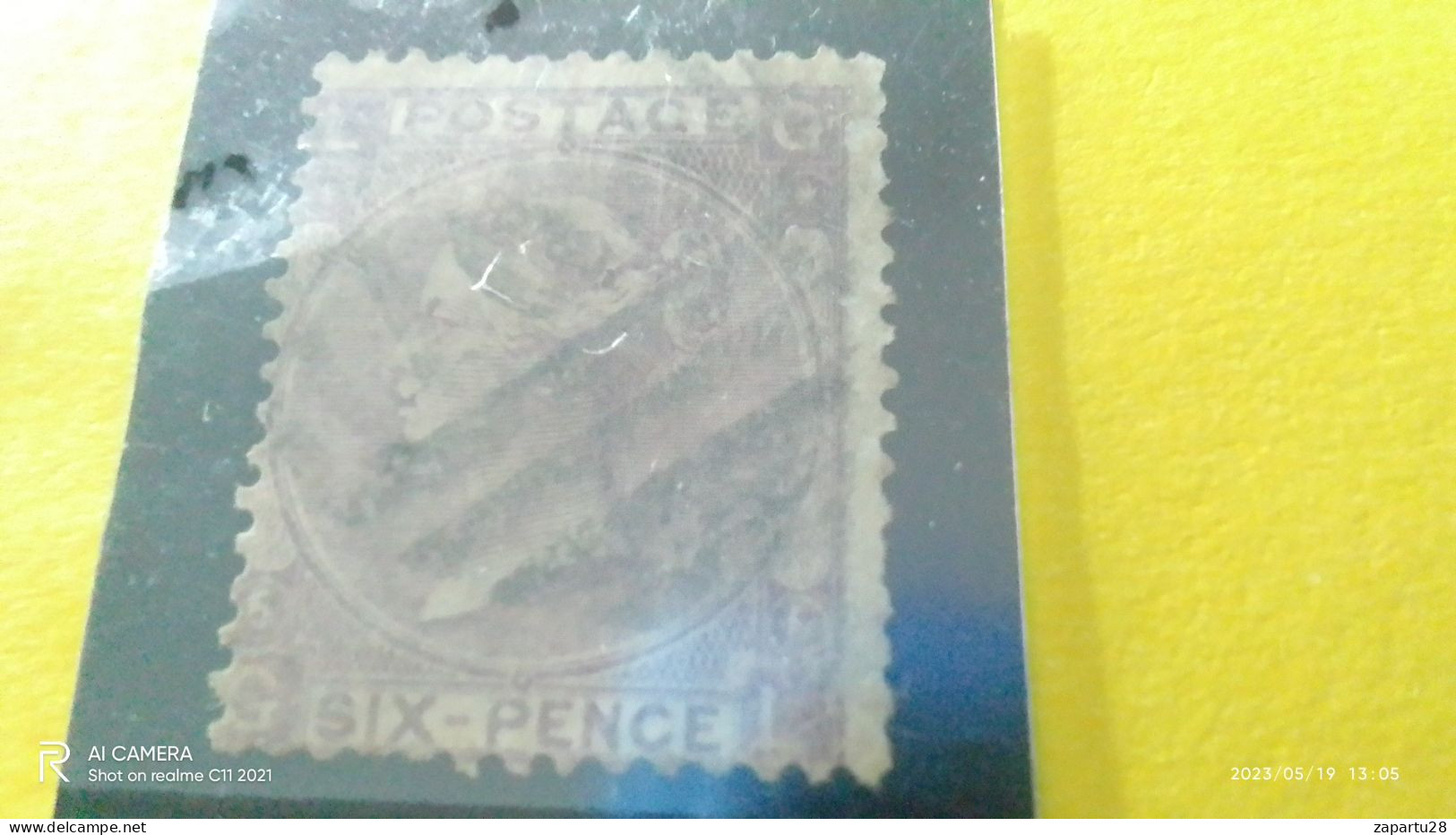 İNGİLTERE- 1862         6P         VICTORIA       USED - Used Stamps