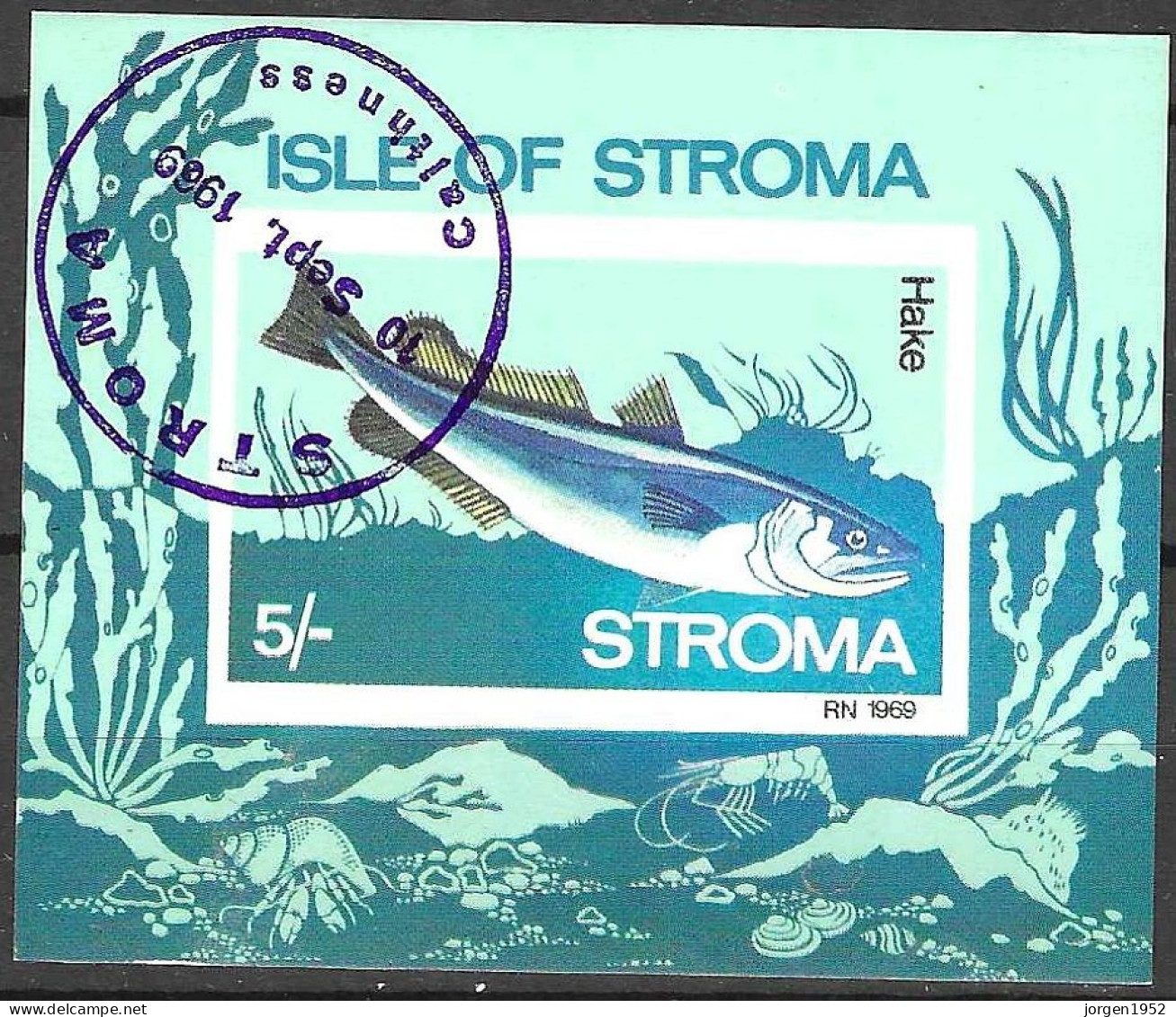 GREAT BRITAIN # SCOTLAND STROMA FROM 1969 STANLEY GIBBONS 04/07 - Cinderelas