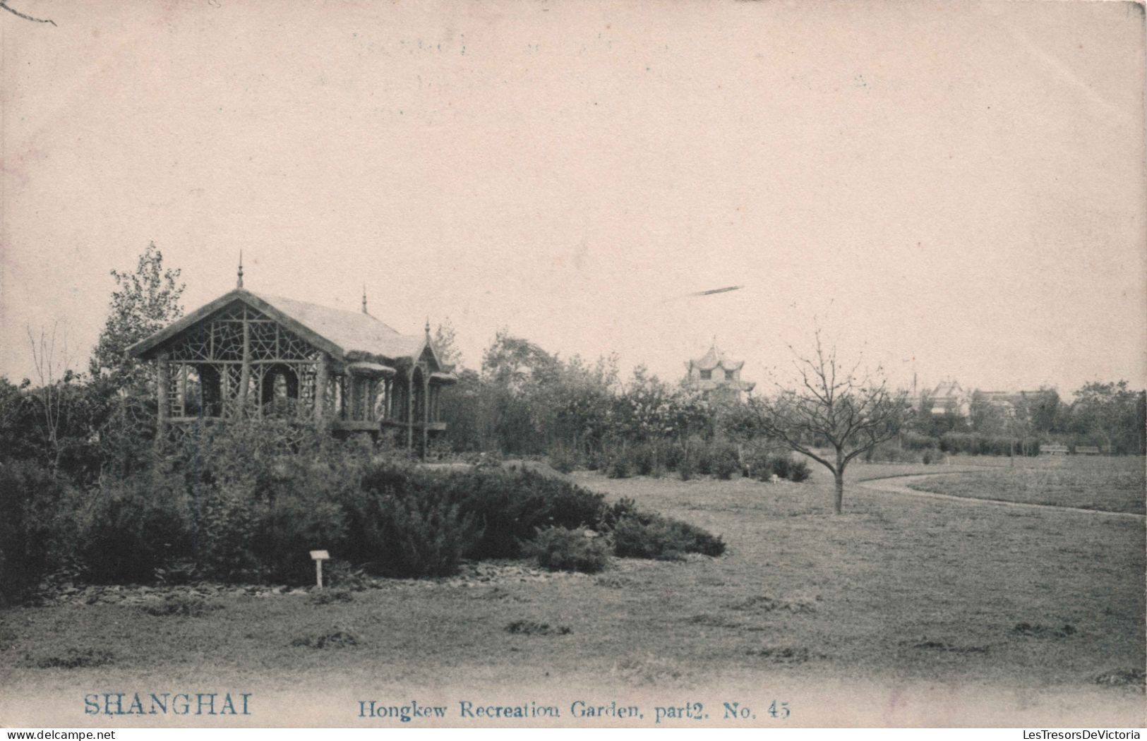 CHINE - CHINA - Shanghai - Hongkew Recreation Garden - Carte Postale Ancienne - Chine