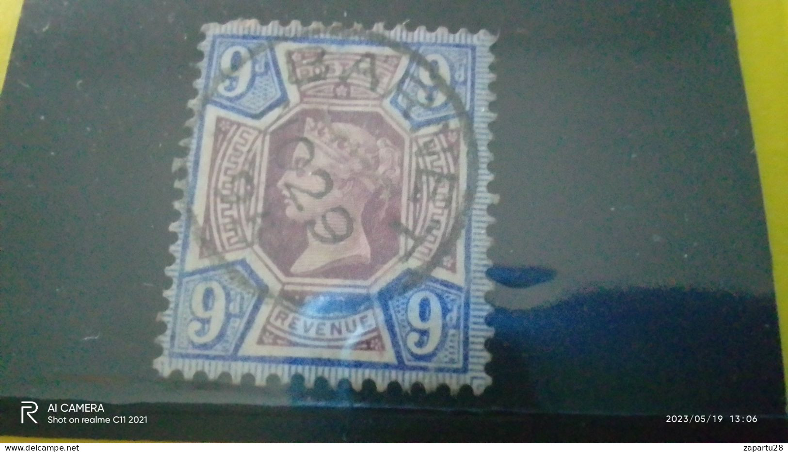 İNGİLTERE- 1887-92        9P       VICTORIA       USED - Used Stamps