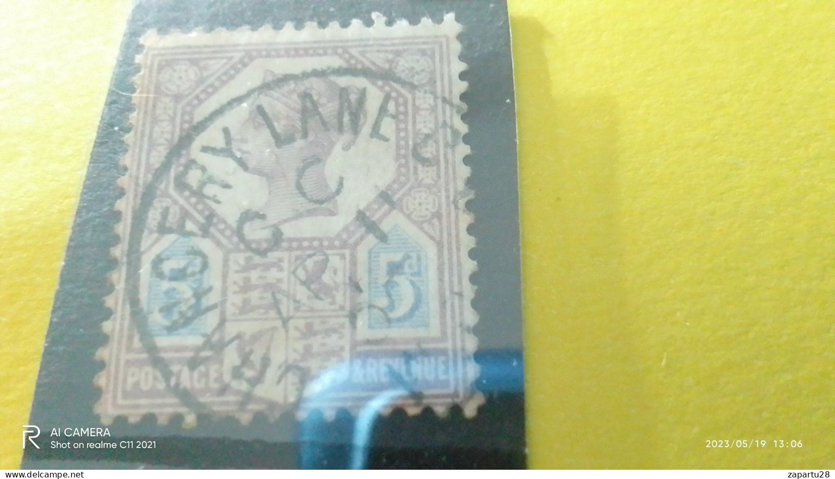 İNGİLTERE- 1887-92        5P       VICTORIA       USED - Used Stamps