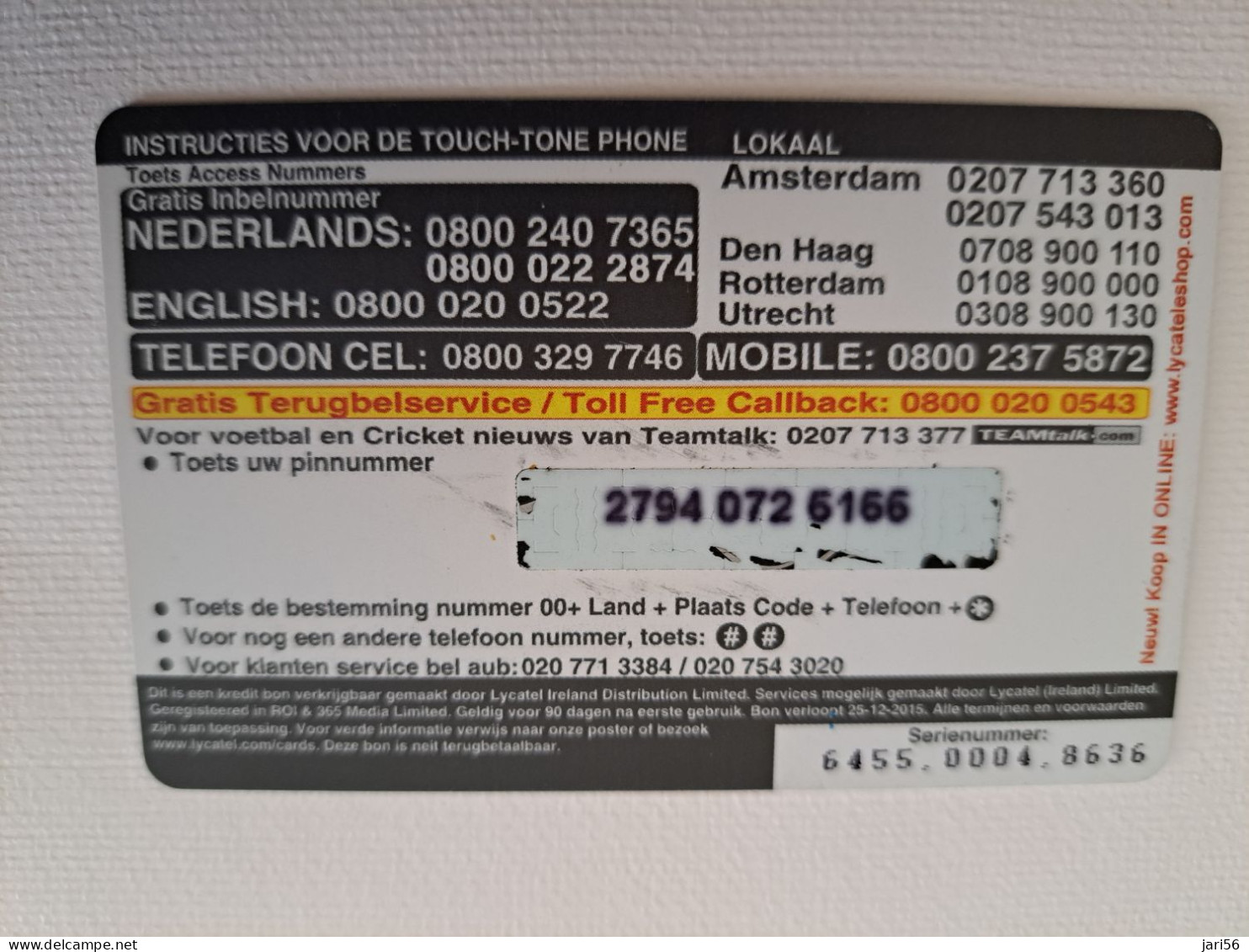 NETHERLANDS /  PREPAID / BLOEMEN/ € 2,50 + € 2,50 / FLOWERS  ,- USED  ** 13459** - Privadas